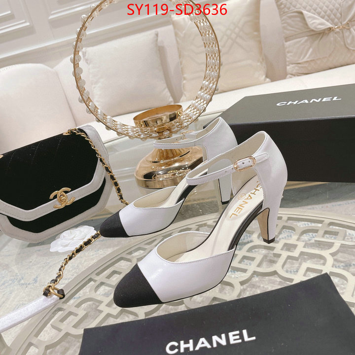 Women Shoes-Chanel,where to buy replicas , ID: SD3636,$: 119USD