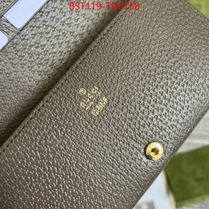 Gucci Bags(TOP)-Wallet-,ID: TD6758,$: 119USD