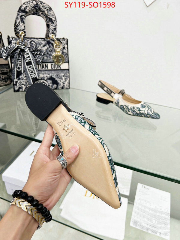 Women Shoes-Dior,best luxury replica , ID: SO1598,$: 119USD