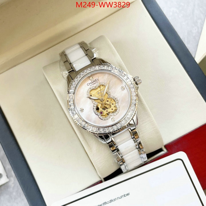 Watch (TOP)-Chanel,highest product quality , ID: WW3829,$: 249USD