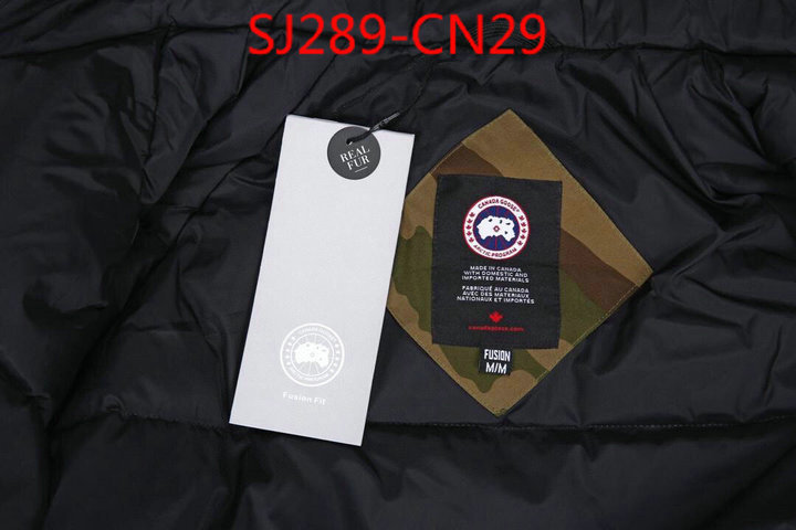 Down jacket Women-Canada Goose,replica 1:1 high quality , ID: CN29,$: 289USD