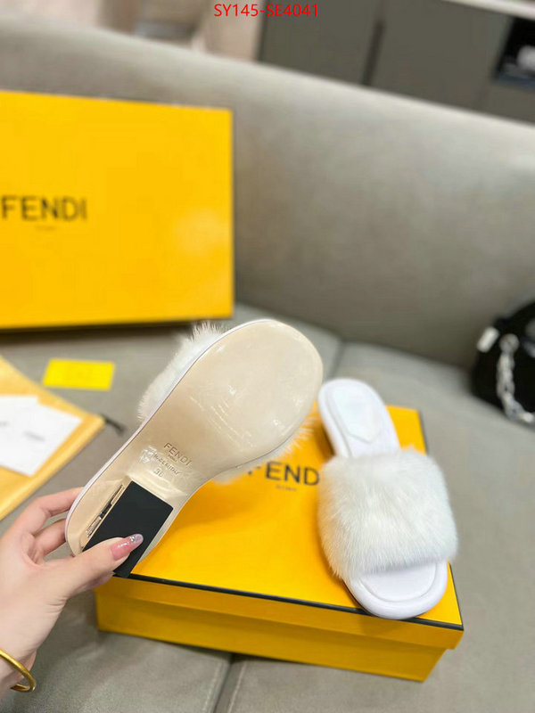 Women Shoes-Fendi,best replica quality , ID: SE4041,$: 145USD