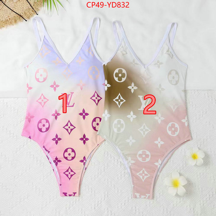 Swimsuit-LV,replica 2023 perfect luxury , ID: YD832,$: 49USD