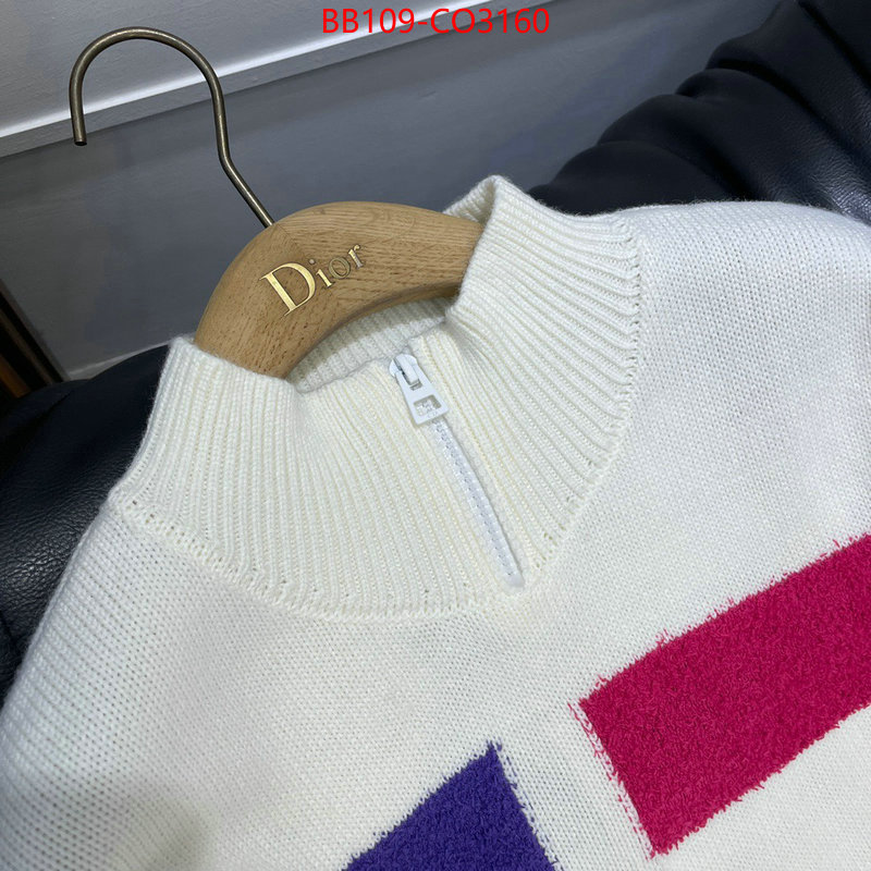 Clothing-Dior,designer fashion replica , ID: CO3160,$: 109USD