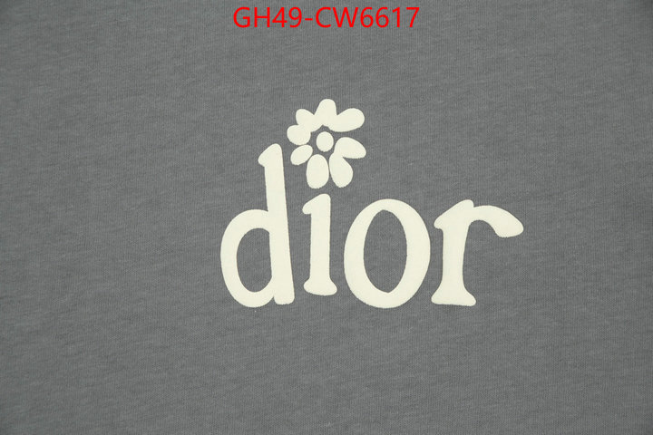 Clothing-Dior,high quality 1:1 replica ,ID: CW6617,$: 49USD