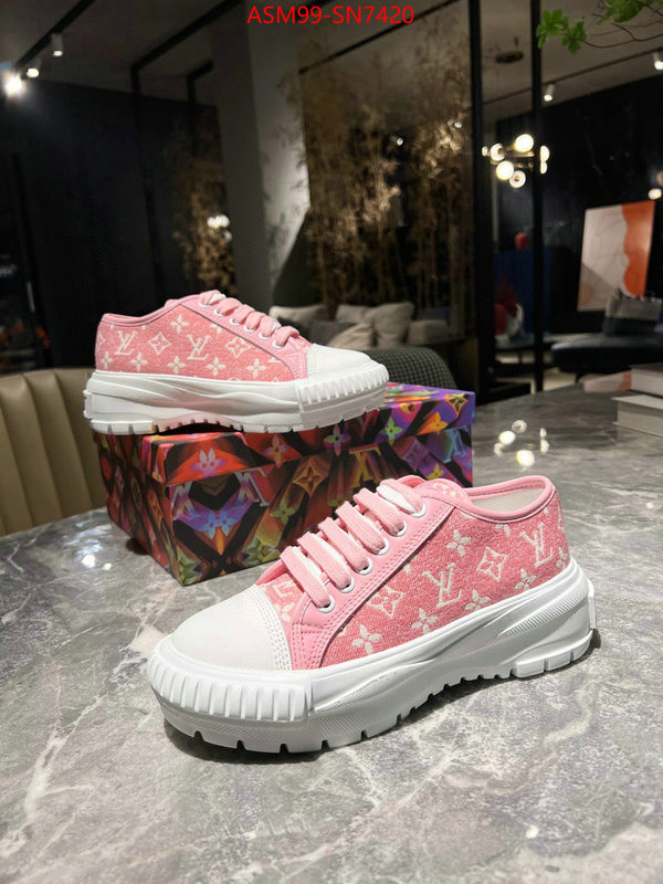 Women Shoes-LV,designer , ID: SN7420,$: 99USD