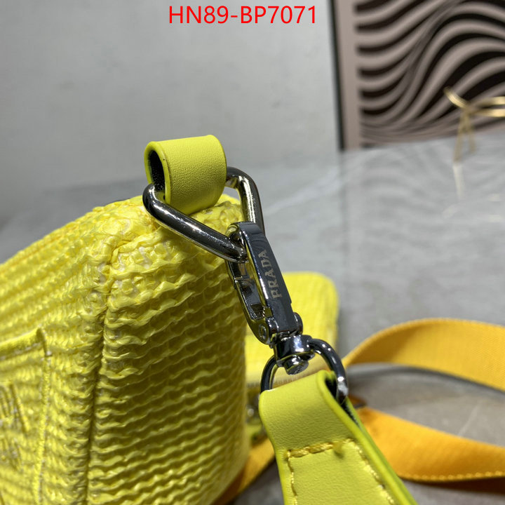 Prada Bags(4A)-Triangle,mirror copy luxury ,ID: BP7071,$: 89USD