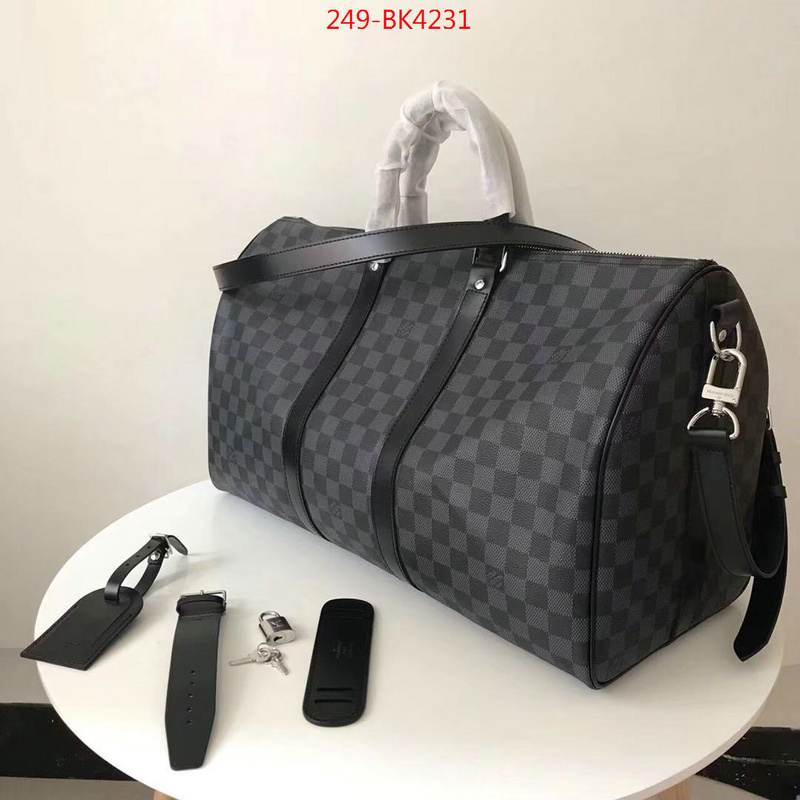 LV Bags(TOP)-Keepall BandouliRe 45-50-,ID: BK4231,