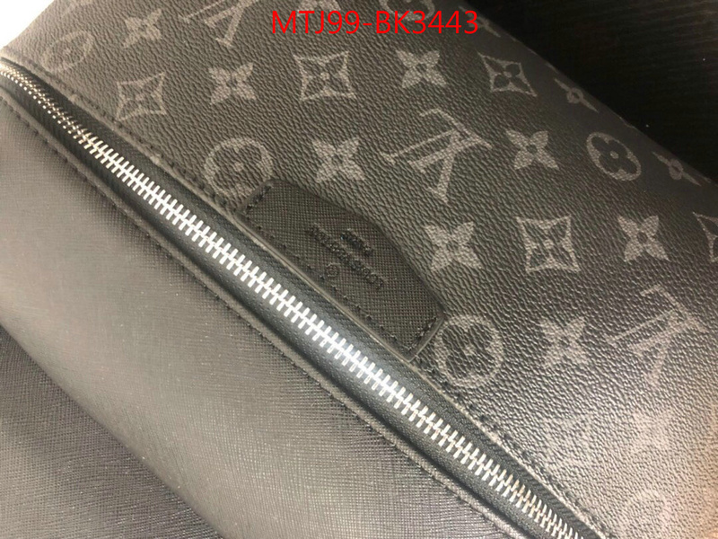 LV Bags(4A)-Backpack-,ID: BK3443,$:99USD