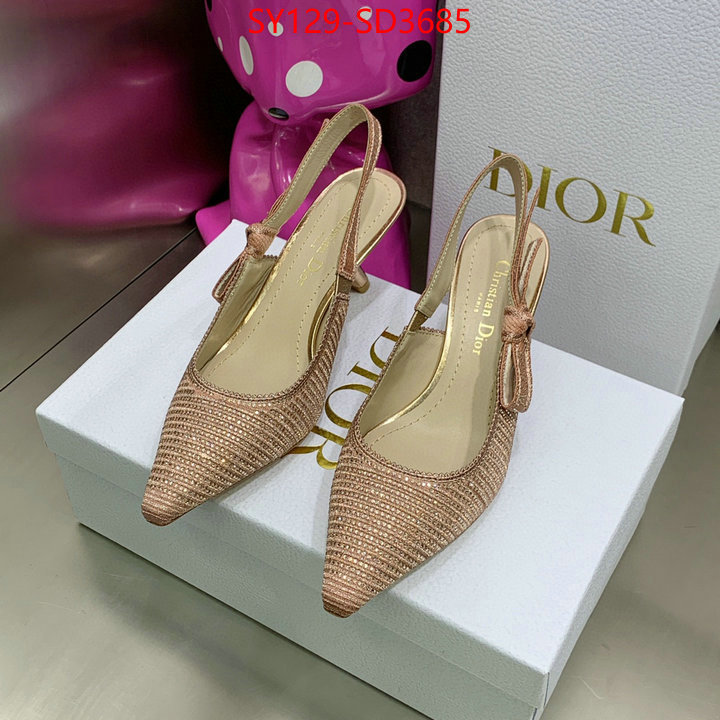 Women Shoes-Dior,replcia cheap , ID: SD3685,$: 129USD