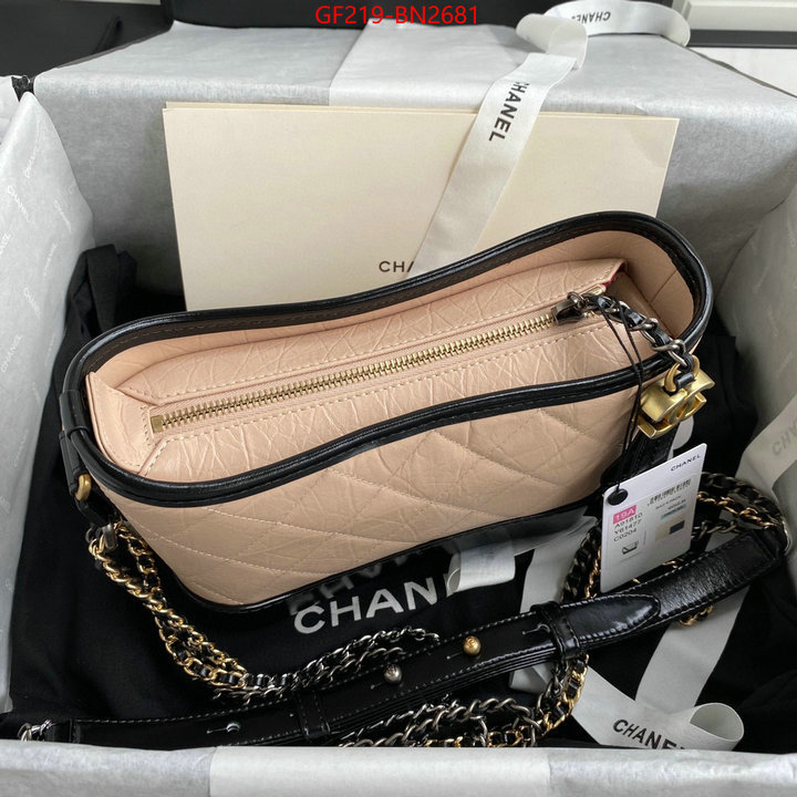 Chanel Bags(TOP)-Gabrielle,ID: BN2681,$: 219USD