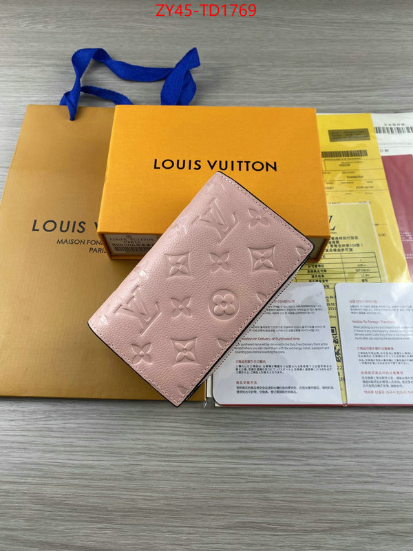 LV Bags(4A)-Wallet,ID: TD1769,$: 45USD