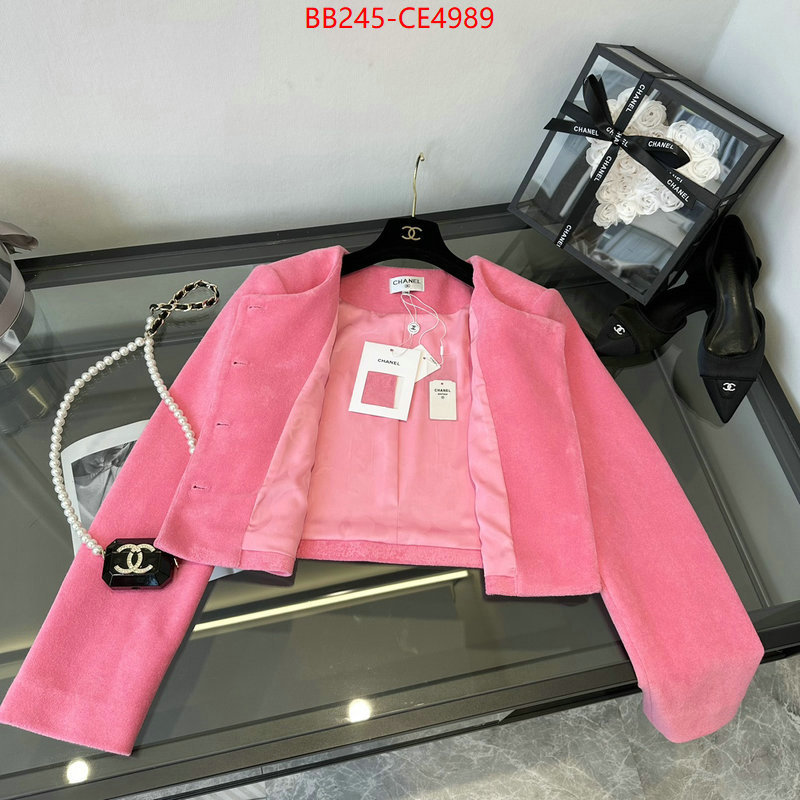 Clothing-Chanel,perfect replica , ID: CE4989,$: 245USD