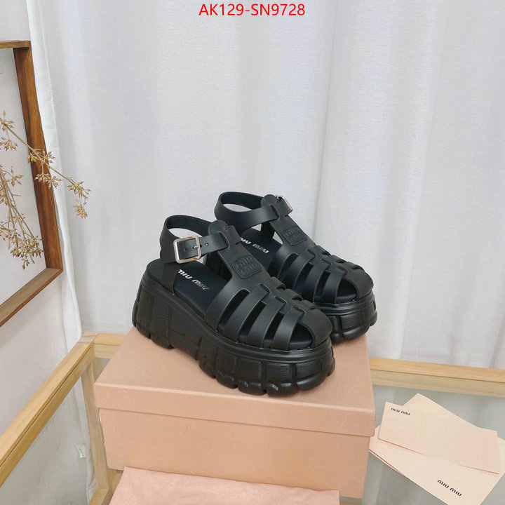 Women Shoes-Miu Miu,mirror quality , ID: SN9728,$: 129USD