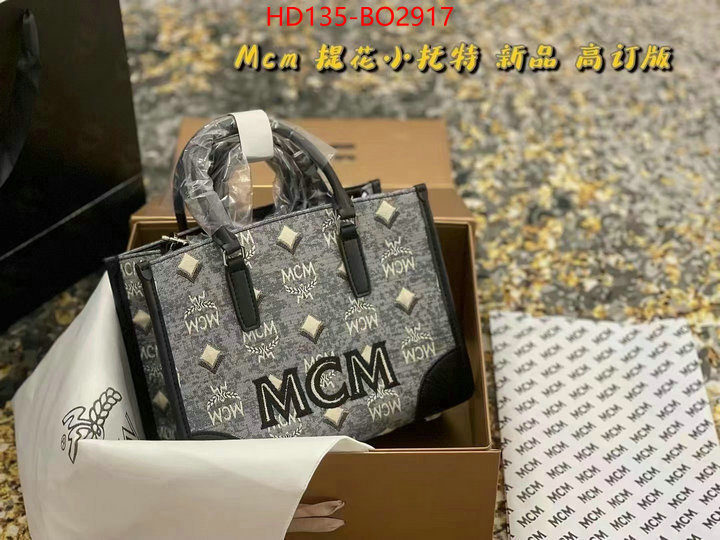 MCM Bags(TOP)-Handbag-,ID: BO2917,$: 135USD