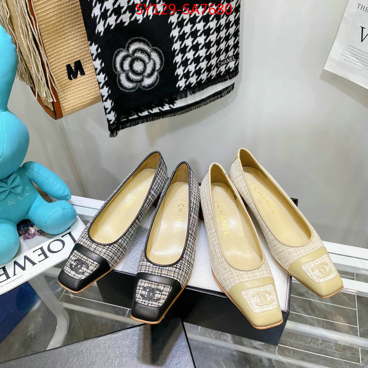 Women Shoes-Chanel,cheap replica , ID: SA7680,$: 129USD