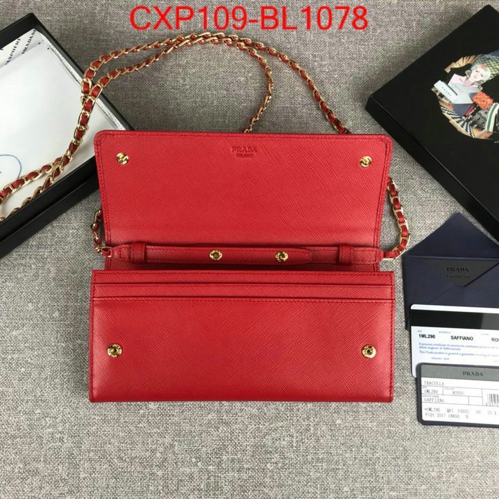 Prada Bags(TOP)-Diagonal-,ID: BL1078,$: 109USD