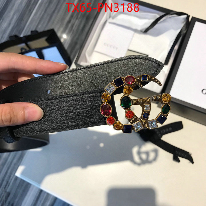 Belts-Gucci,designer 1:1 replica , ID: PN3188,$: 65USD