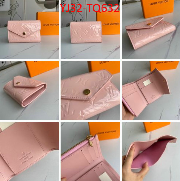 LV Bags(4A)-Wallet,ID: TQ632,$: 32USD