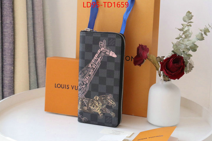 LV Bags(TOP)-Wallet,ID: TD1659,$: 95USD