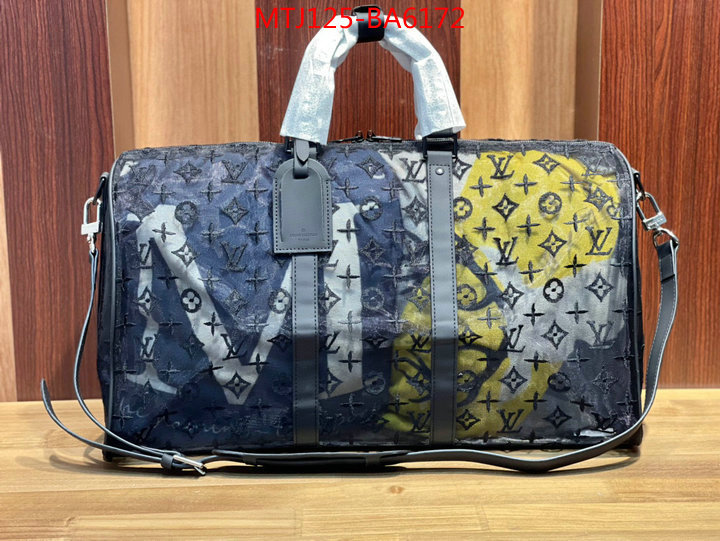 LV Bags(4A)-Keepall BandouliRe 45-50-,how to find designer replica ,ID: BA6172,$: 125USD