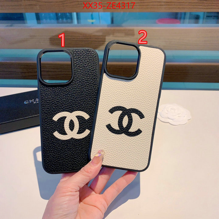 Phone case-Chanel,brand designer replica , ID: ZE4317,$: 35USD