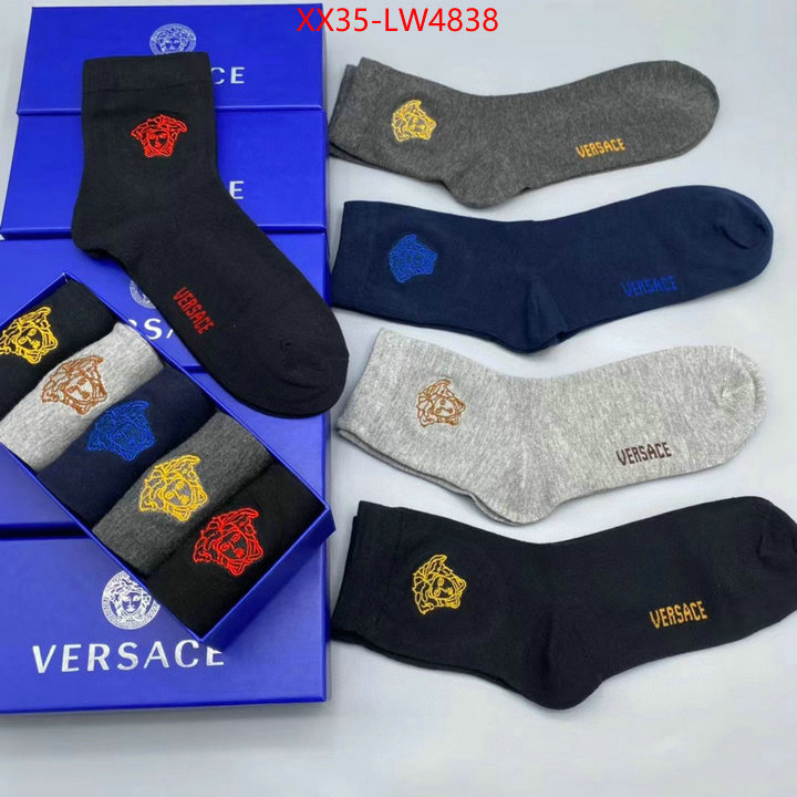 Sock-Versace,store , ID: LW4838,$: 35USD