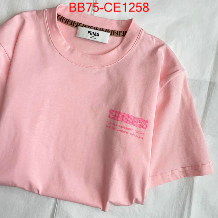 Clothing-Fendi,first copy , ID: CE1258,$: 75USD