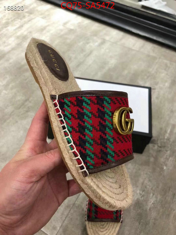 Women Shoes-Gucci,best luxury replica , ID: SA5472,$: 75USD