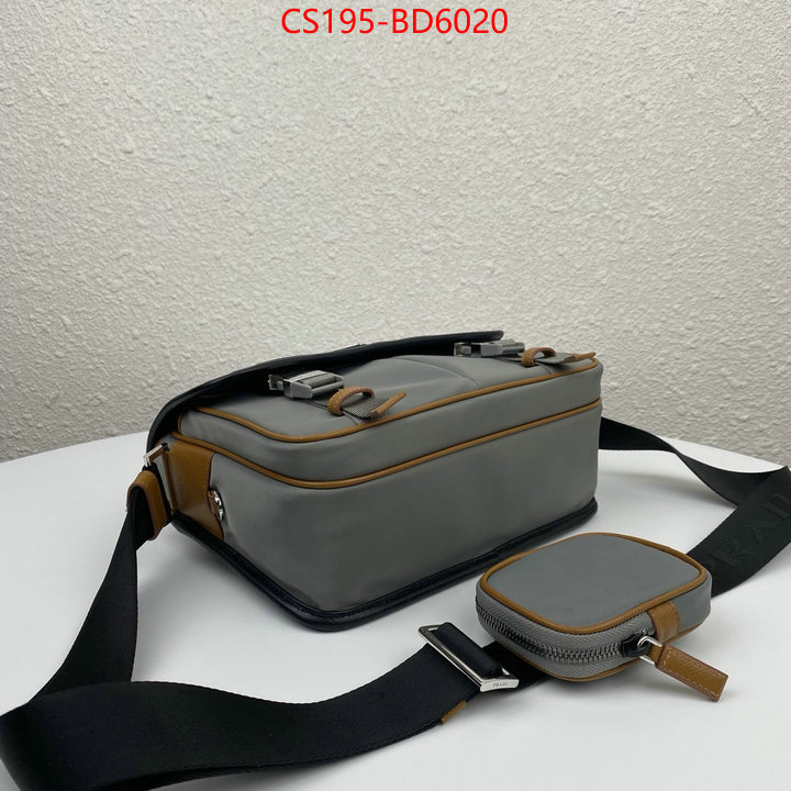 Prada Bags(TOP)-Diagonal-,ID: BD6020,$: 195USD