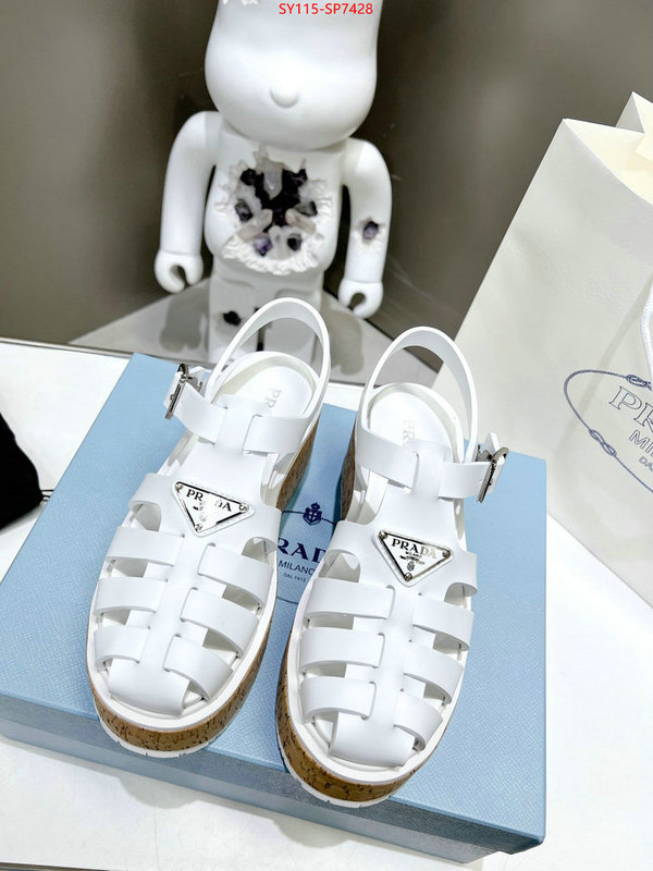 Women Shoes-Prada,where quality designer replica , ID: SP7428,$: 115USD
