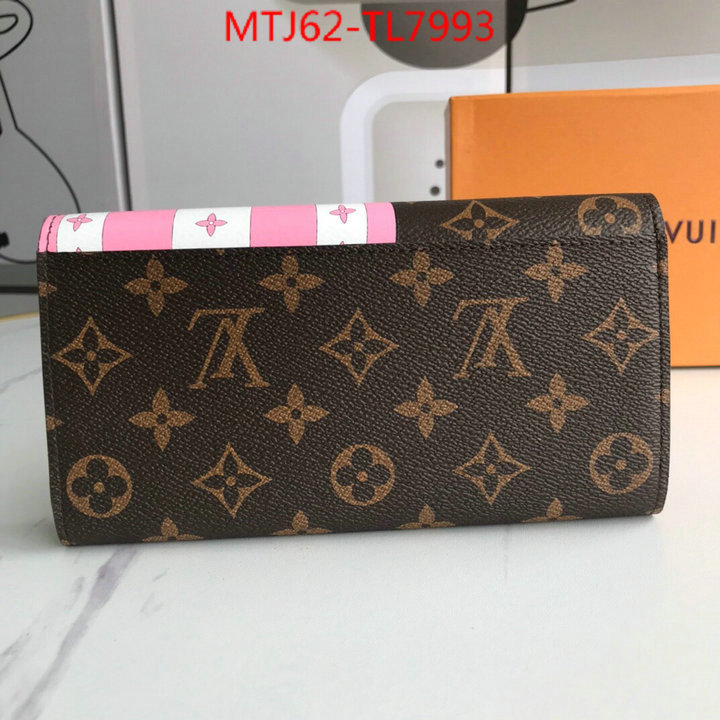 LV Bags(4A)-Wallet,ID: TL7993,$: 62USD