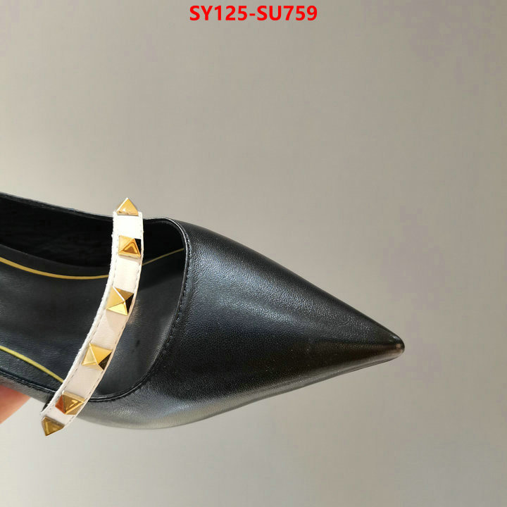 Women Shoes-Valentino,perfect replica , ID: SU759,$: 125USD