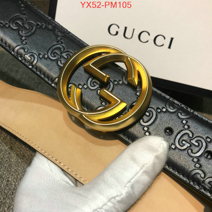 Belts-Gucci,buy replica , ID: PM105,$:52USD