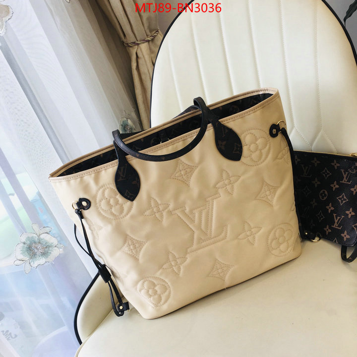 LV Bags(4A)-Neverfull-,where to buy replicas ,ID: BN3036,$: 89USD