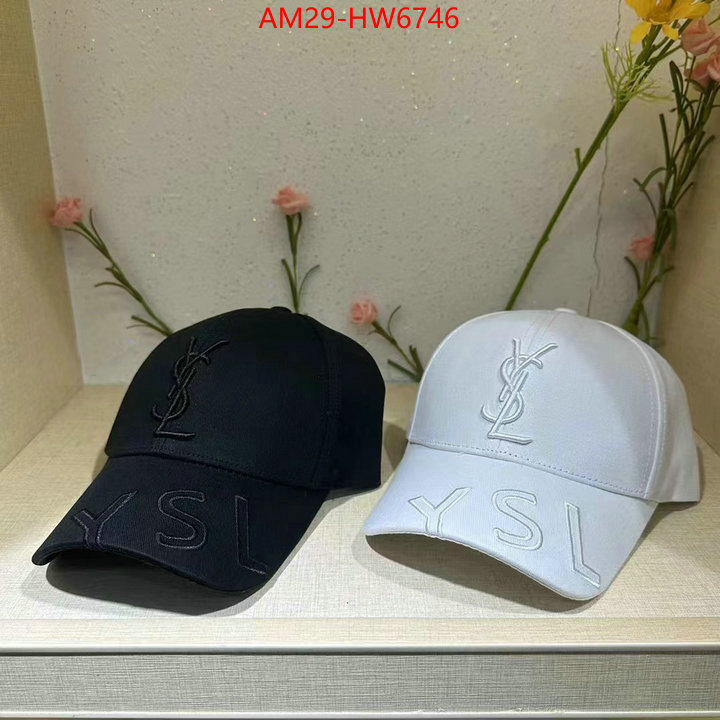 Cap (Hat)-YSL,1:1 replica wholesale , ID: HW6746,$: 29USD