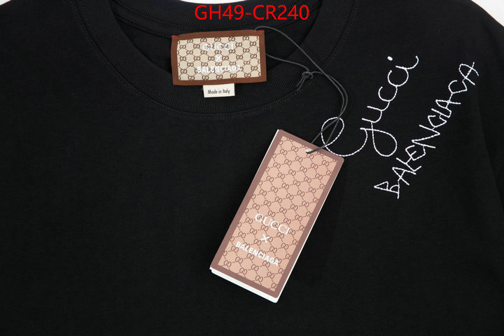 Clothing-Gucci,replcia cheap from china , ID: CR240,$: 49USD