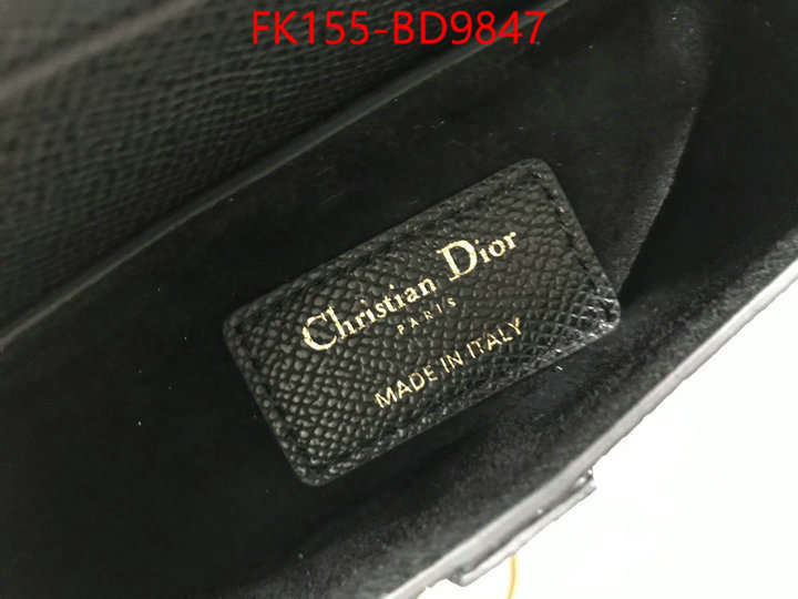 Dior Bags(TOP)-Saddle-,ID: BD9847,$: 155USD