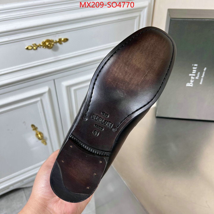 Men Shoes-Berluti,exclusive cheap , ID: SO4770,$: 209USD