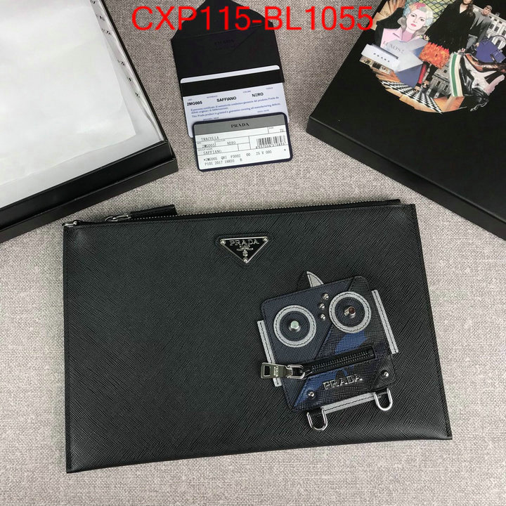 Prada Bags(TOP)-Clutch-,ID: BL1055,$: 115USD