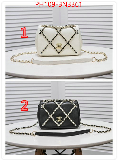 Chanel Bags(4A)-Diagonal-,ID: BN3361,$: 109USD