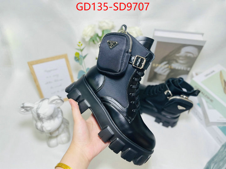 Women Shoes-Prada,what is top quality replica , ID: SD9707,$: 135USD