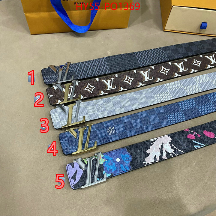 Belts-LV,shop designer , ID: PO1369,$: 55USD