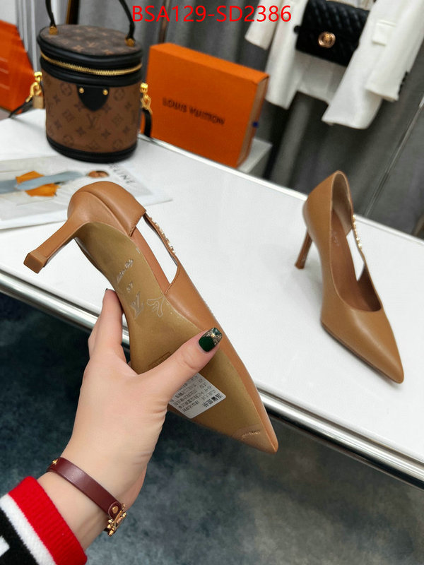 Women Shoes-LV,1:1 replica , ID: SD2386,$: 129USD