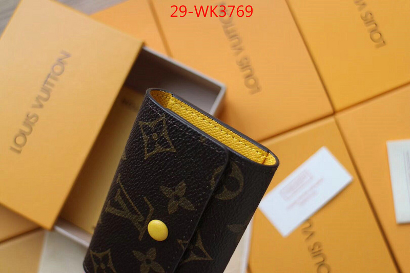 LV Bags(4A)-Wallet,ID: WK3769,$: 29USD