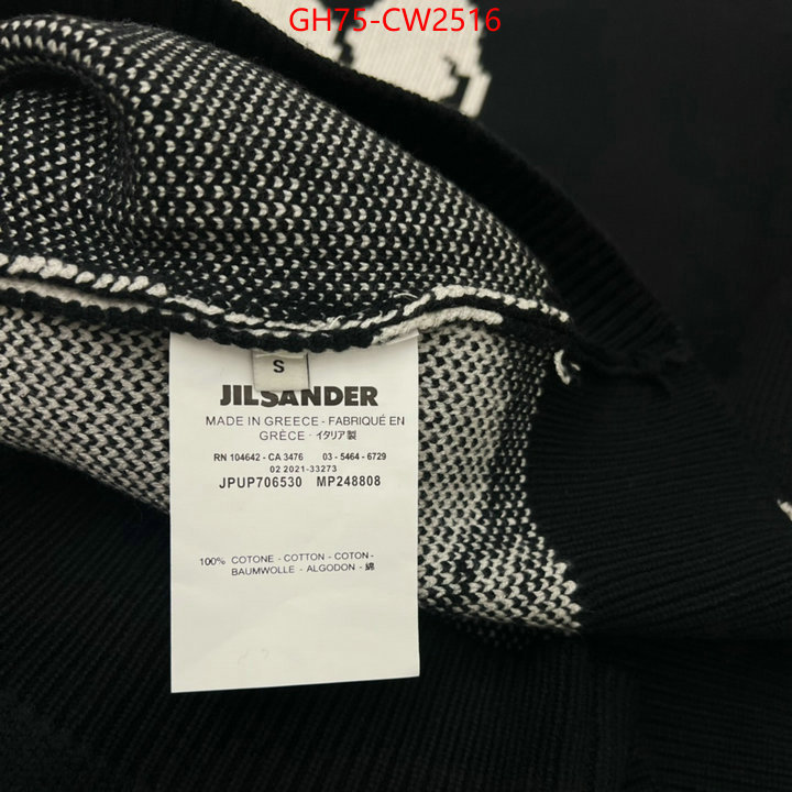 Clothing-JiL Sander,top designer replica , ID: CW2516,$: 75USD