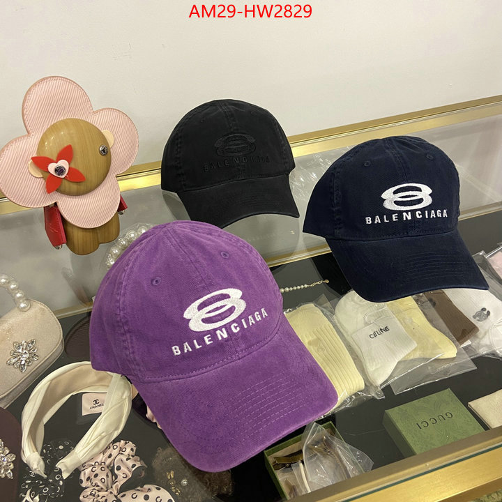 Cap (Hat)-Balenciaga,perfect quality designer replica , ID: HW2829,$: 29USD