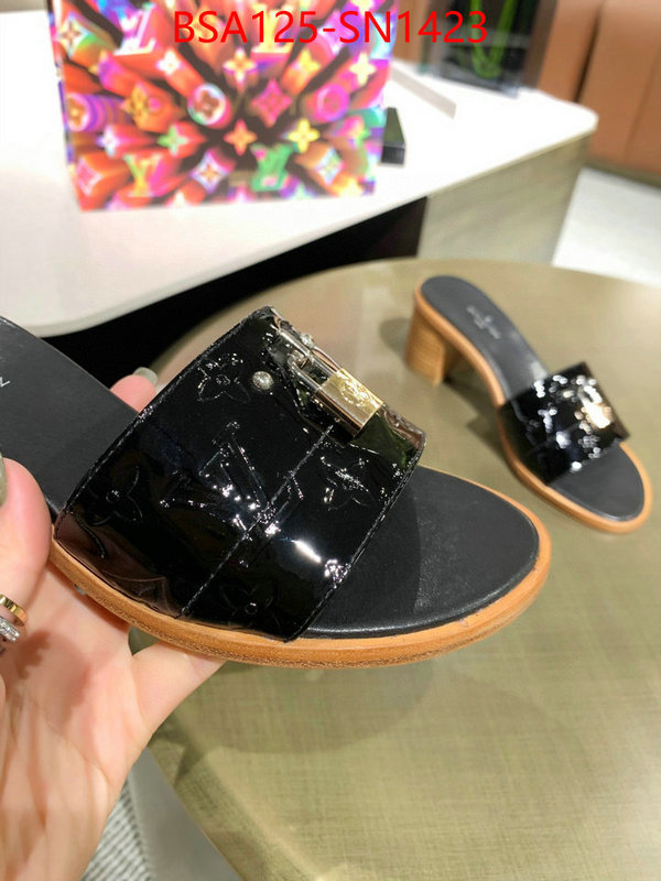 Women Shoes-LV,designer fake , ID: SN1423,$: 125USD