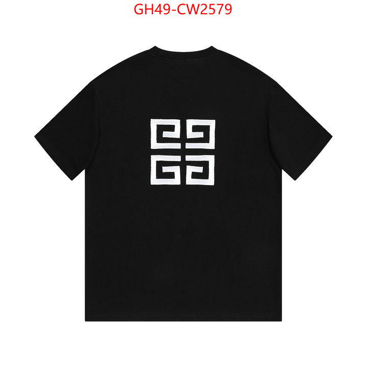 Clothing-Givenchy,quality replica ,ID: CW2579,$: 49USD