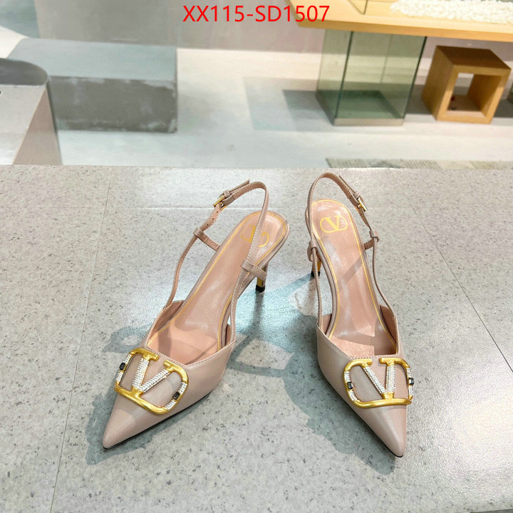 Women Shoes-Valentino,luxury fake , ID: SD1507,$: 115USD